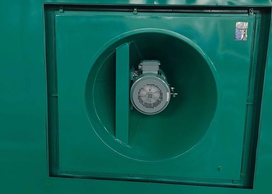 Stainless Steel Belt Continuous Tunnel Dryer Single Layer For Wet Plastic Dregs